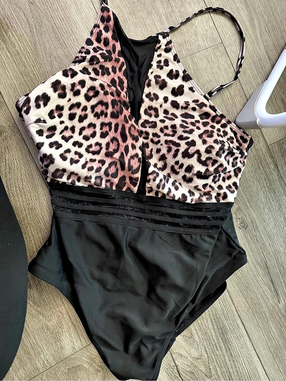 Leopard Print One Piece Size 2XL